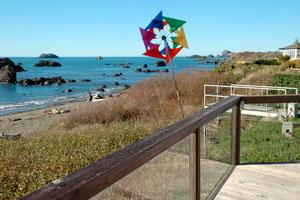 West view from deck