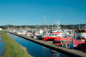 Crescent city harbor east photo
