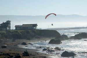 Powered paraglider