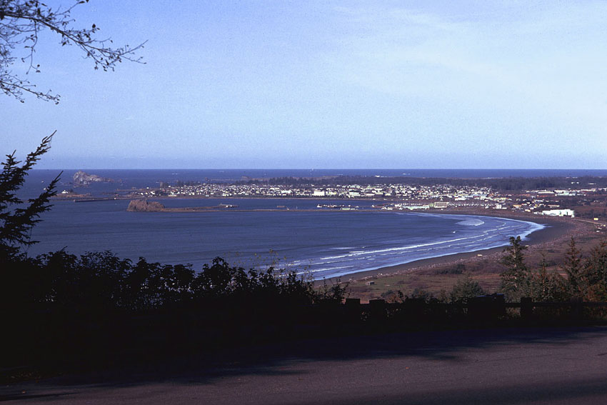 Image of Crescent City from Damnation Hill