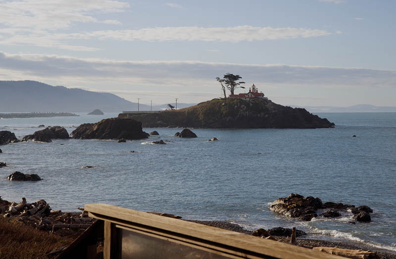 photo of how close the beach is to house